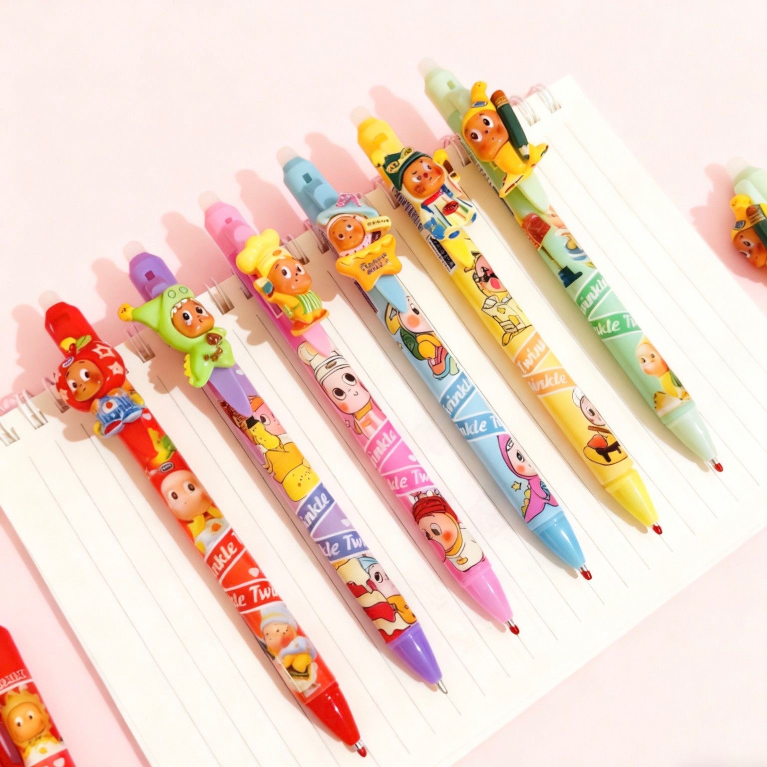 可愛星星人原子筆 套組