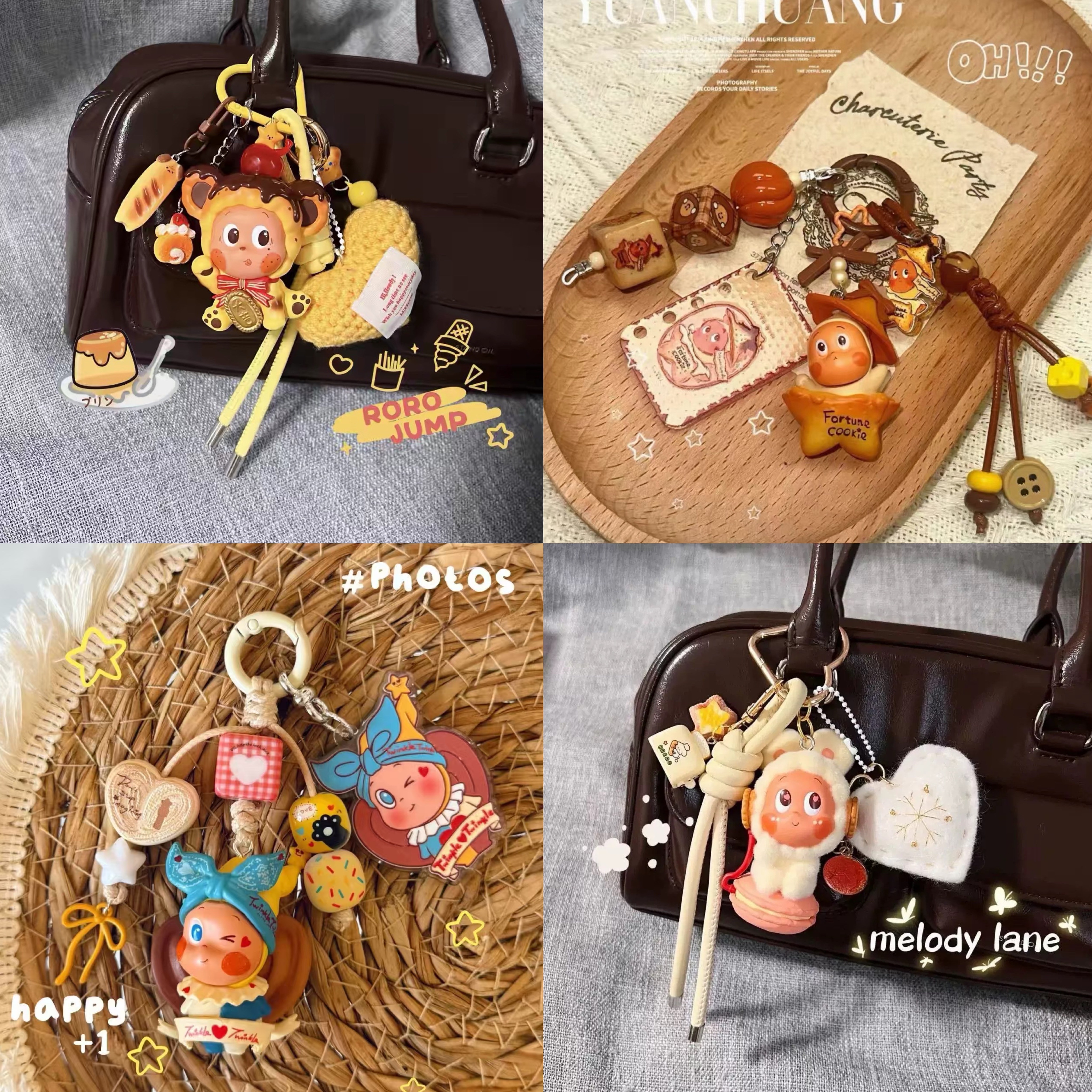 新款 星星人吊飾/鑰匙圈