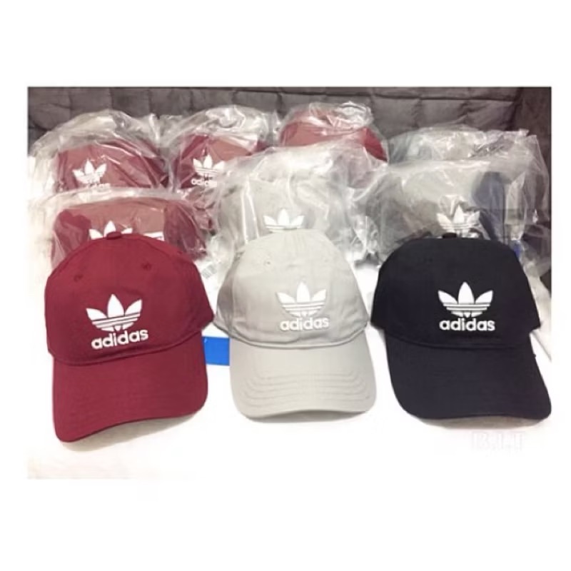 現貨秒發⚡️Adidas Originals Trefoil Cap 老帽 酒紅
