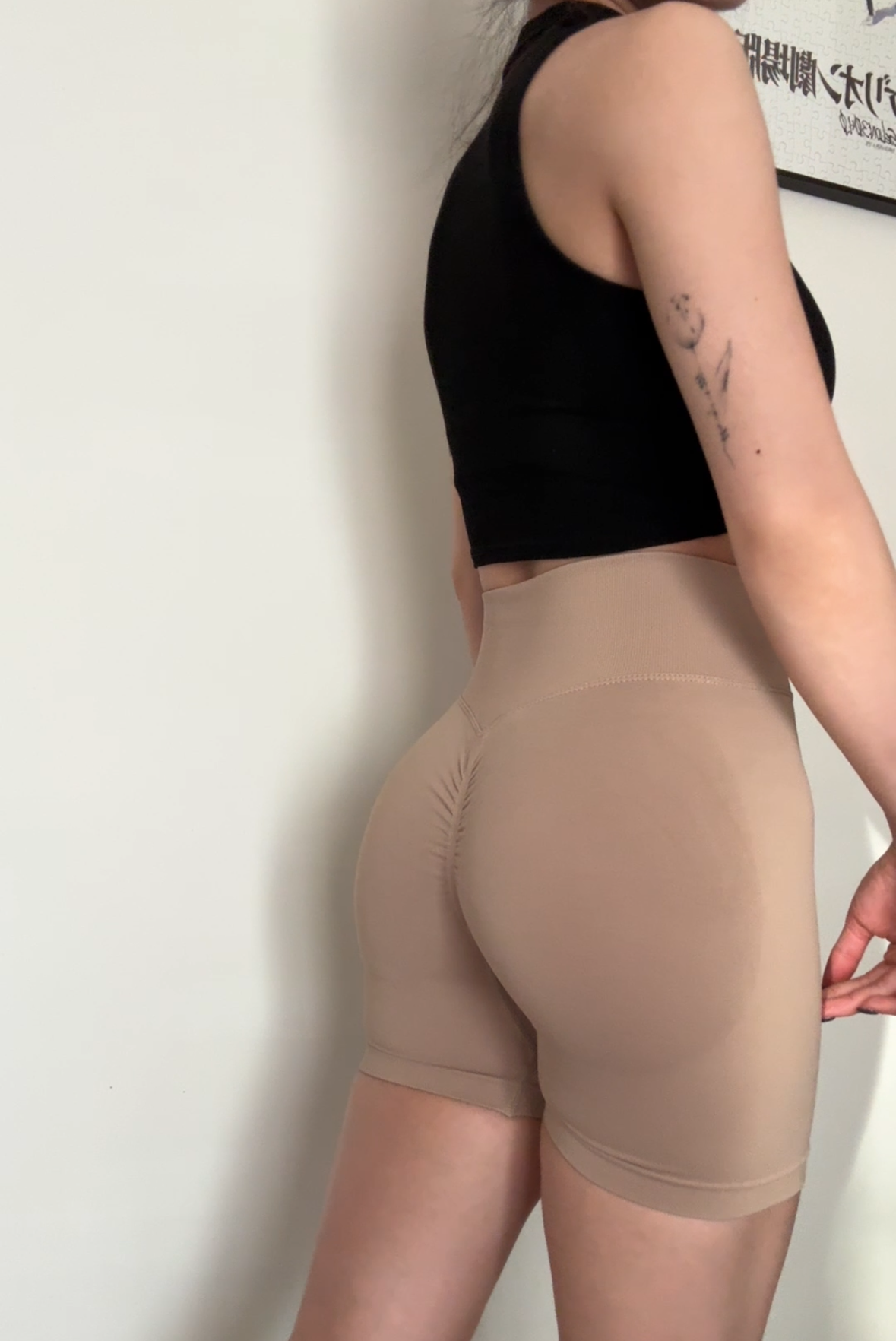 🍑高彈力翹臀三分褲