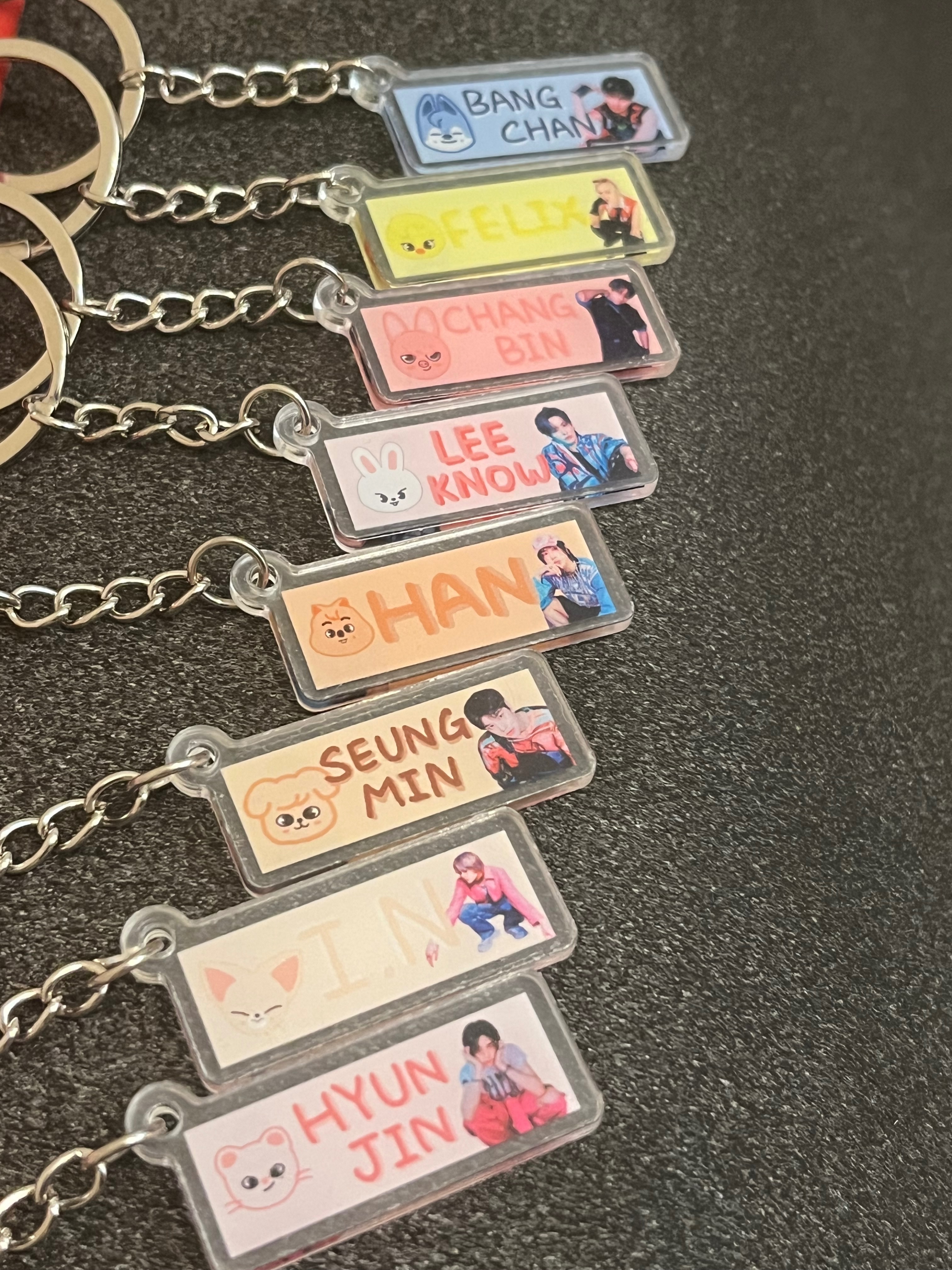 Stray kids 迷你手幅鑰匙圈