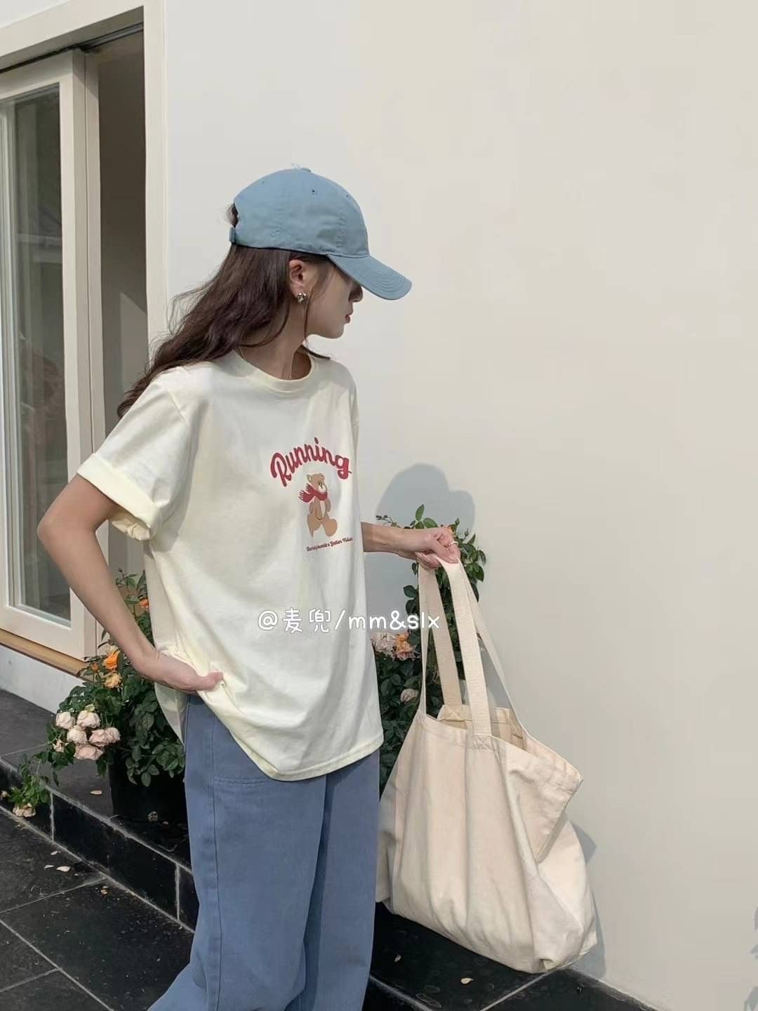 Running小熊純棉T