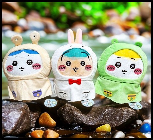 吉伊卡哇 ちいかわ 日版景品 雨衣系列 （33cm ） （現貨）