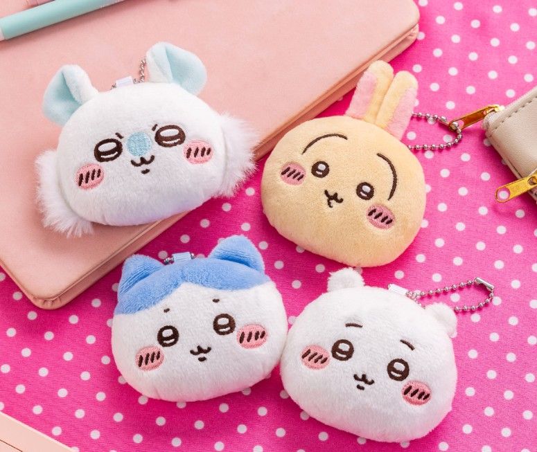 吉伊卡哇 ちいかわ 日本景品 吊飾大頭鏡子娃（7cm）