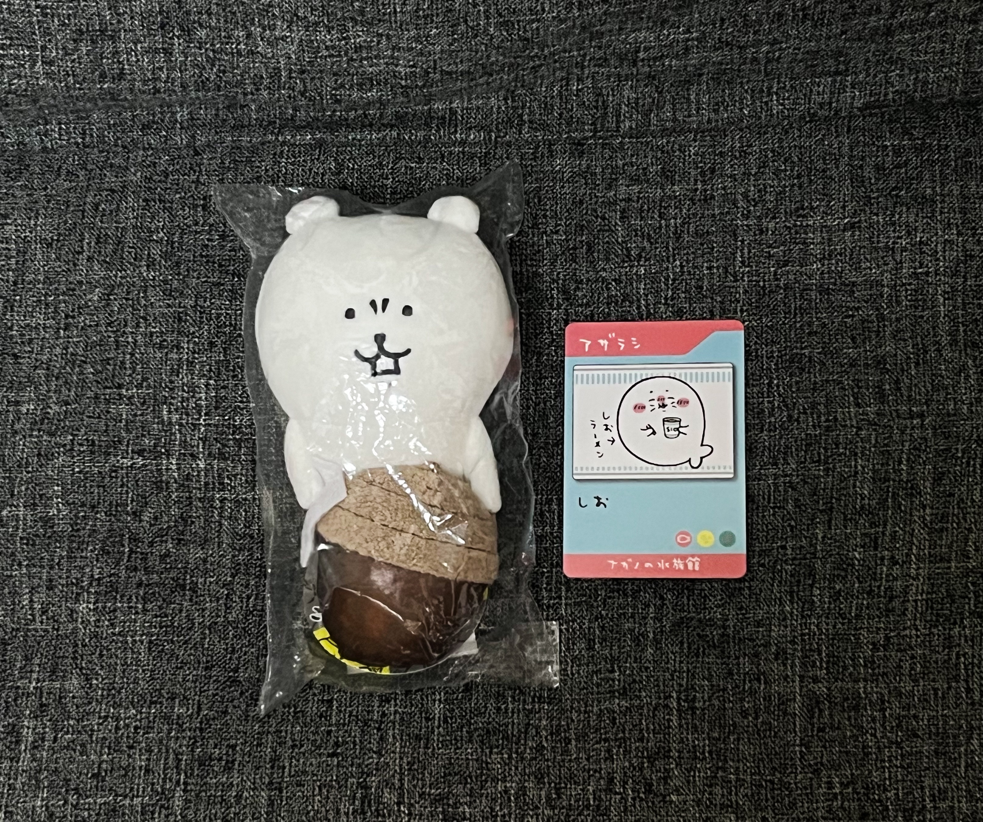 白熊橡實電腦掛+小海豹卡