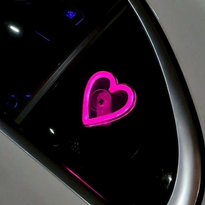 【TAI AUTO】LED愛心氛圍燈 A59 無線太陽能款