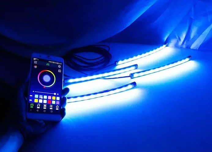 【TAI AUTO】藍芽LED氣氛燈 A65