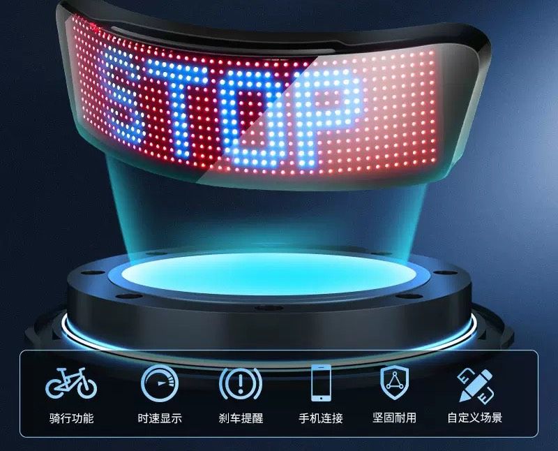 【TAI AUTO】安全帽 LED 顯示屏 A131