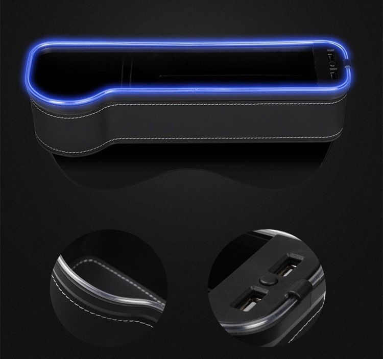 【TAI AUTO】車用氣氛燈儲物盒 A169