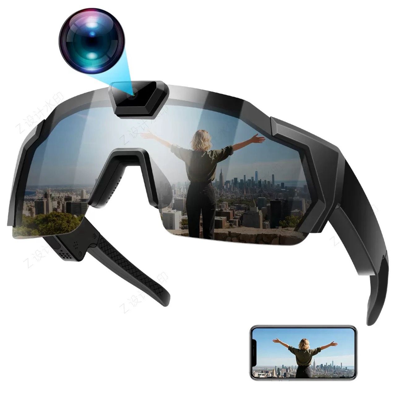 【TAI AUTO】 高清第一人稱行車紀錄眼鏡 A194