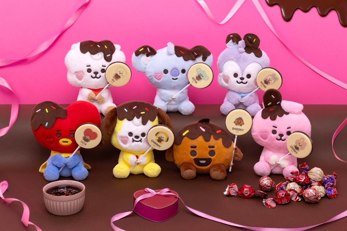 [全新現貨]BT21 2025年情人節巧克力娃娃