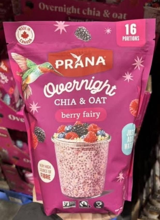 日本 Costco 加拿大 Prana 有機奇亞籽燕麥～莓果口味 800g