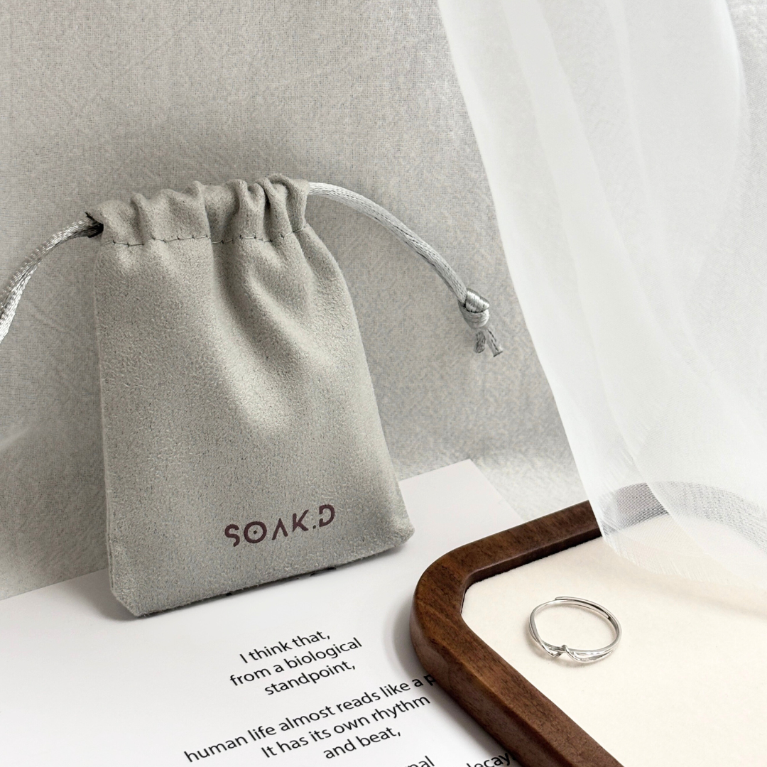 『𝐒𝐨𝐚𝐤.𝐃』品牌束口袋（小） 飾品收納袋
