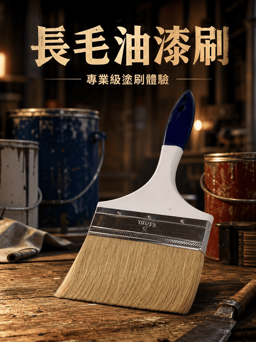 油漆刷系列-103長毛