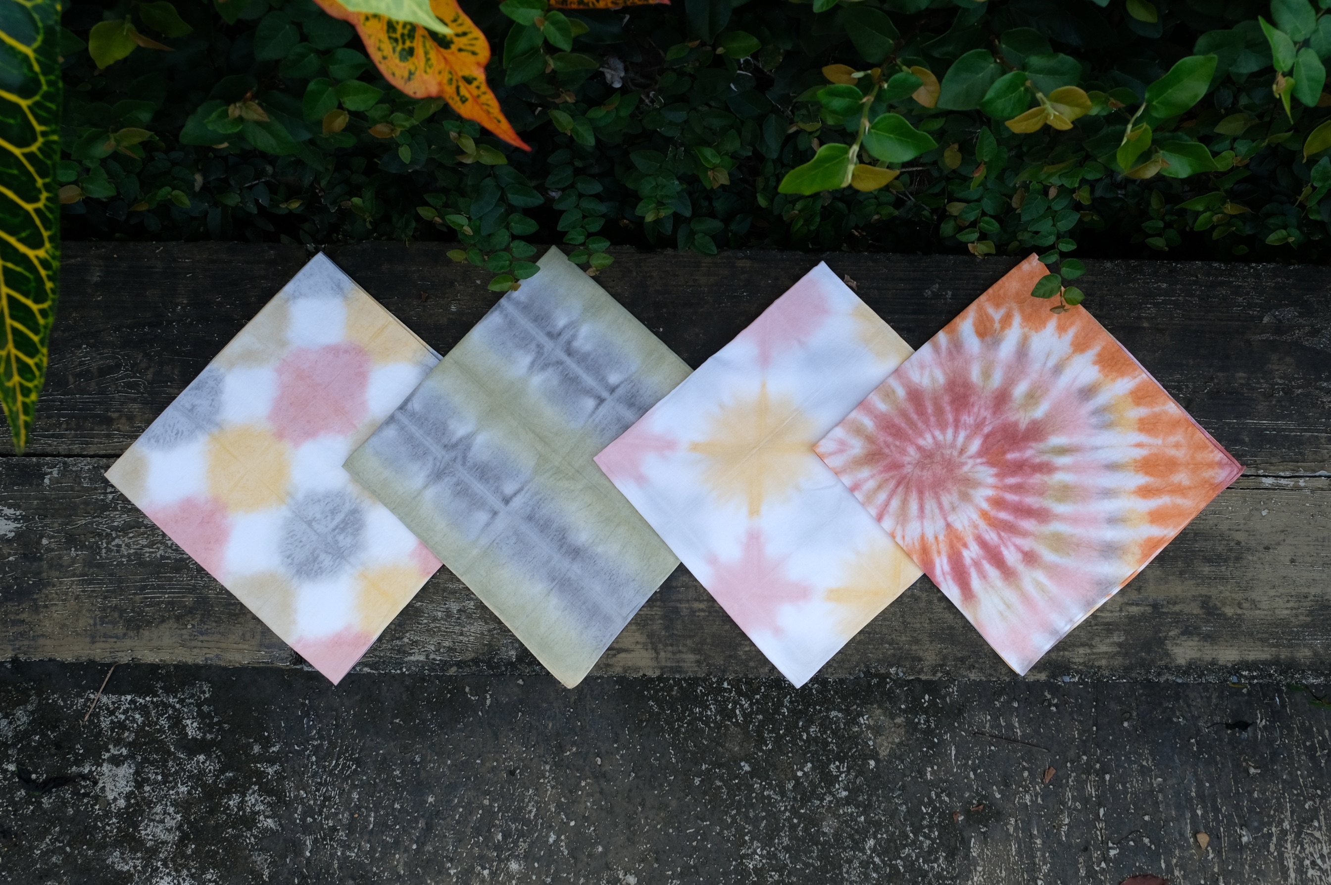 風呂敷-紮染 60x60 cm