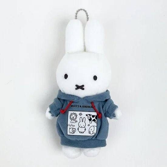 現貨｜ MIFFY＆ANIMALS 米飛兔 帽T娃娃 吊飾娃娃 LOFT限定