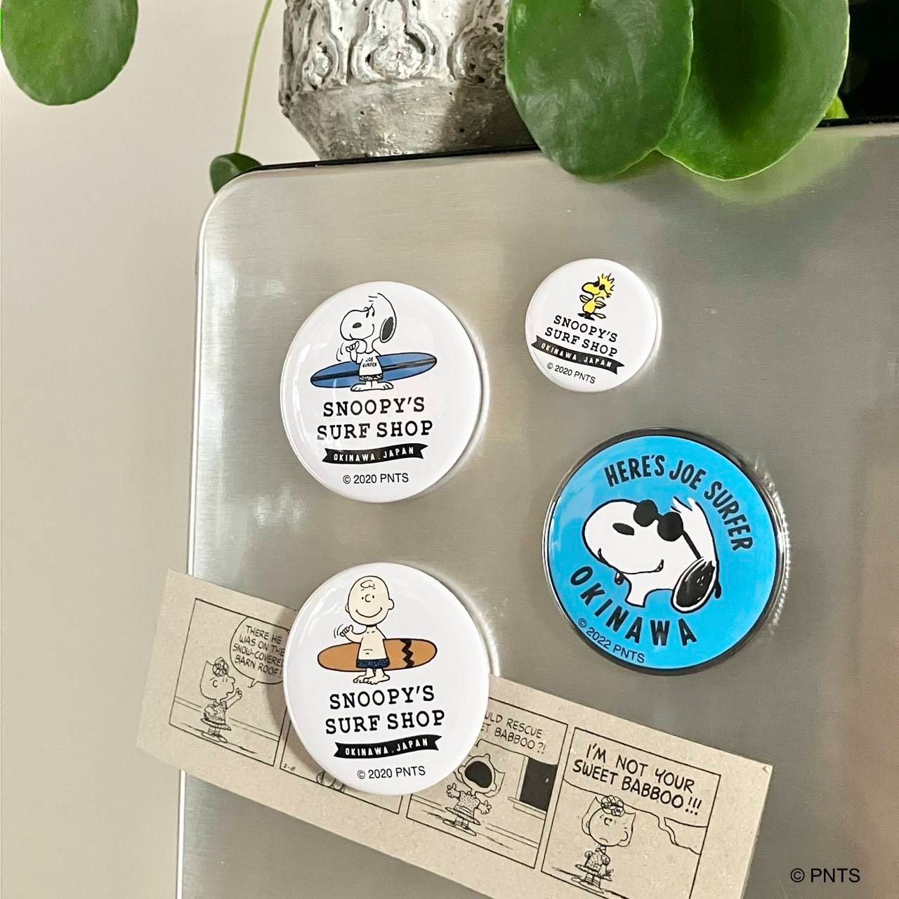 現貨｜日本限定  SNOOPY 史努比  沖繩限定 造型磁鐵 冰箱貼