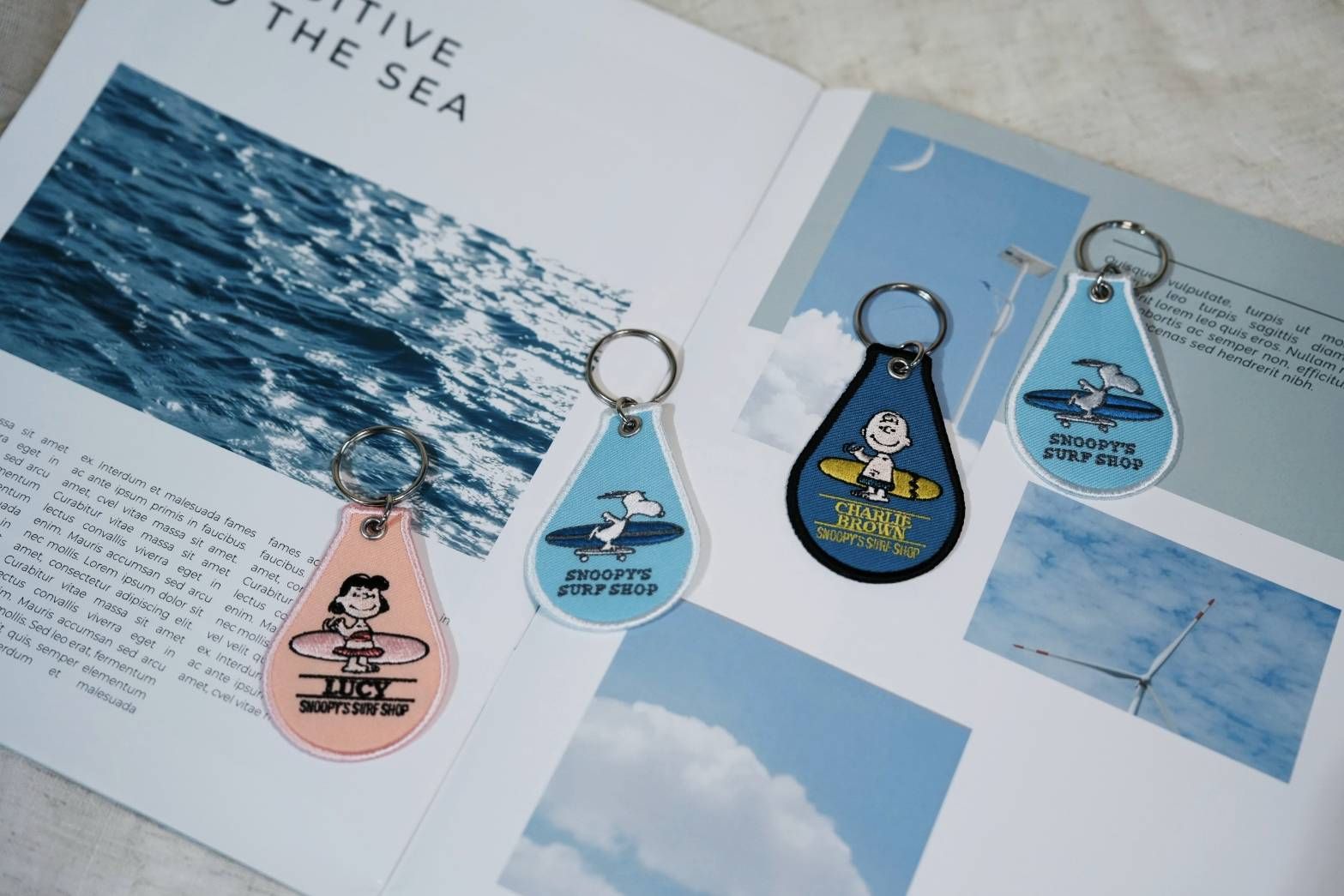 現貨｜日本沖繩限定  SNOOPY 史努比  刺繡造型鑰匙圈吊飾