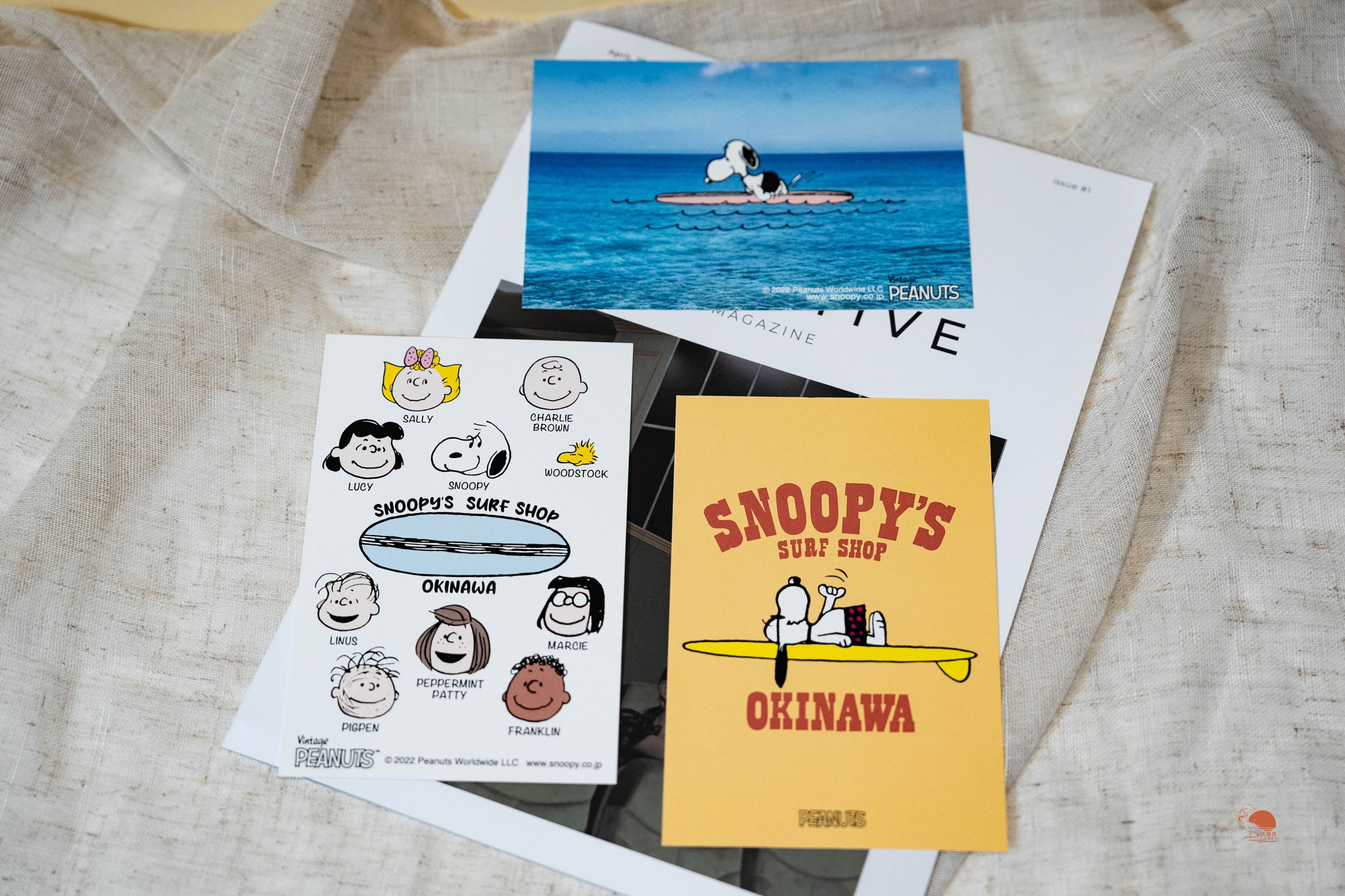 現貨｜日本沖繩限定  SNOOPY 史努比 明信片