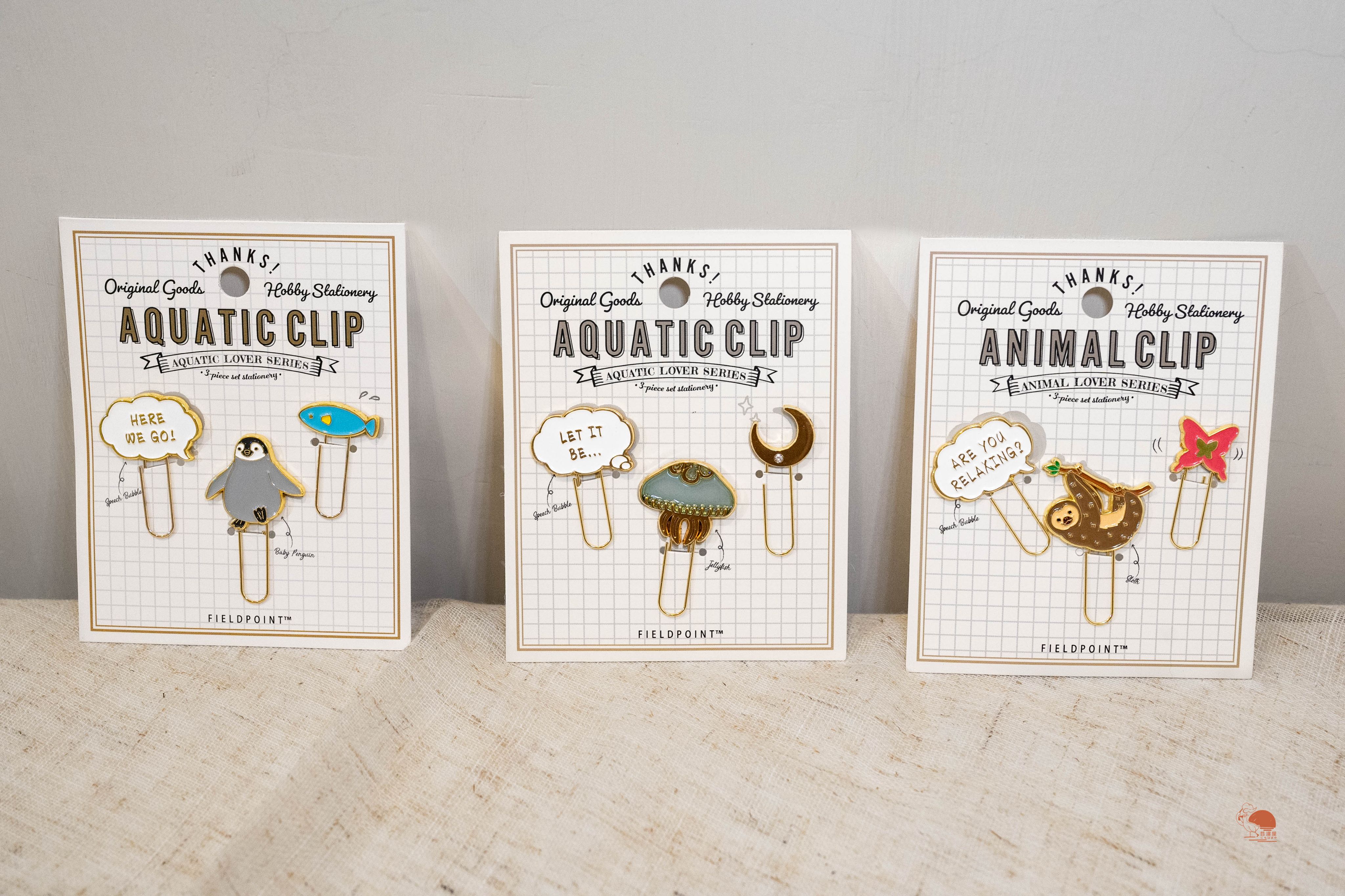 現貨｜沖繩DMM水族館限定 迴紋針 文具 工作 書籤