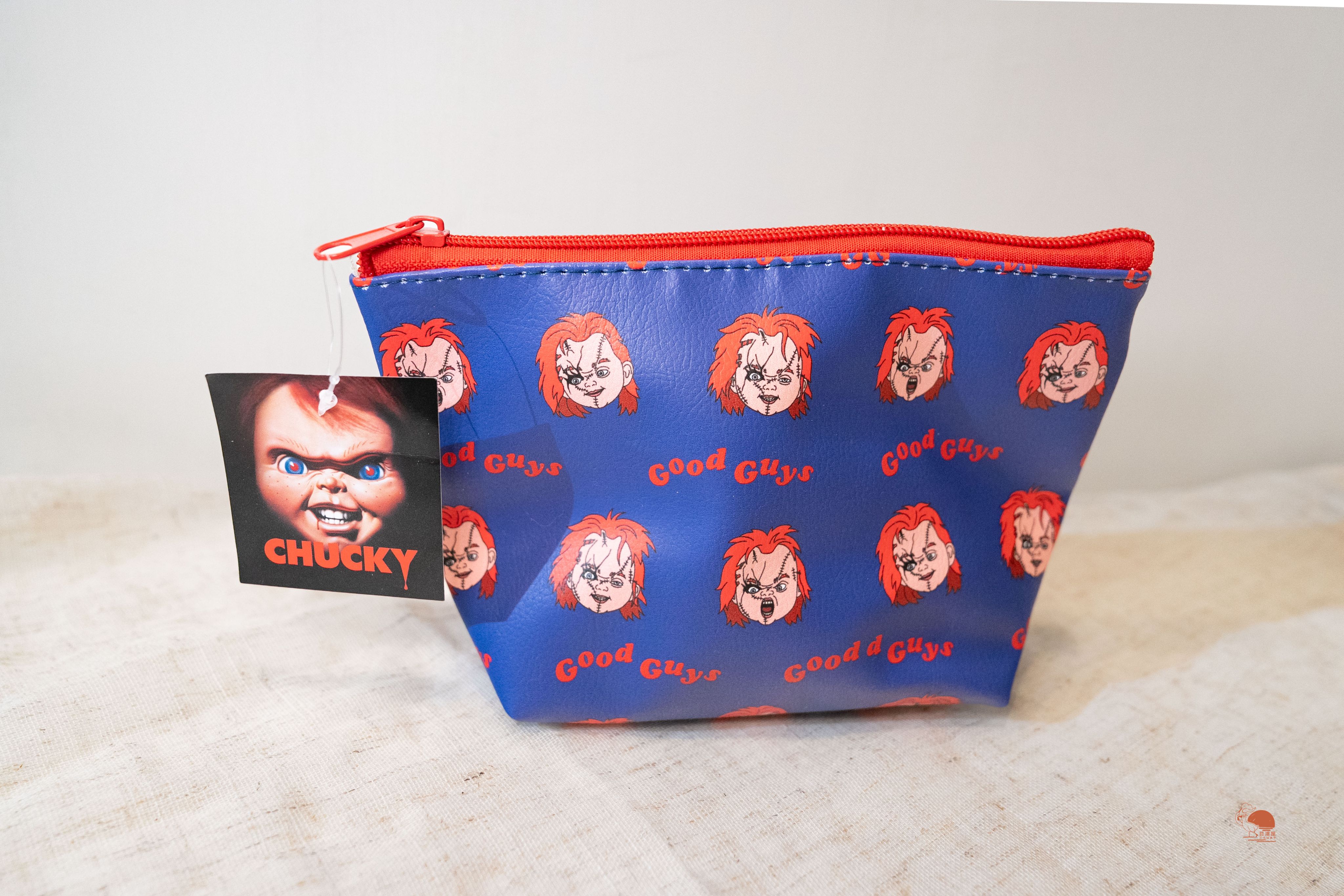 現貨｜日本限定 CHUCKY 鬼娃恰吉 皮質 化妝包 手拿包 雜物袋 鉛筆袋 收納包
