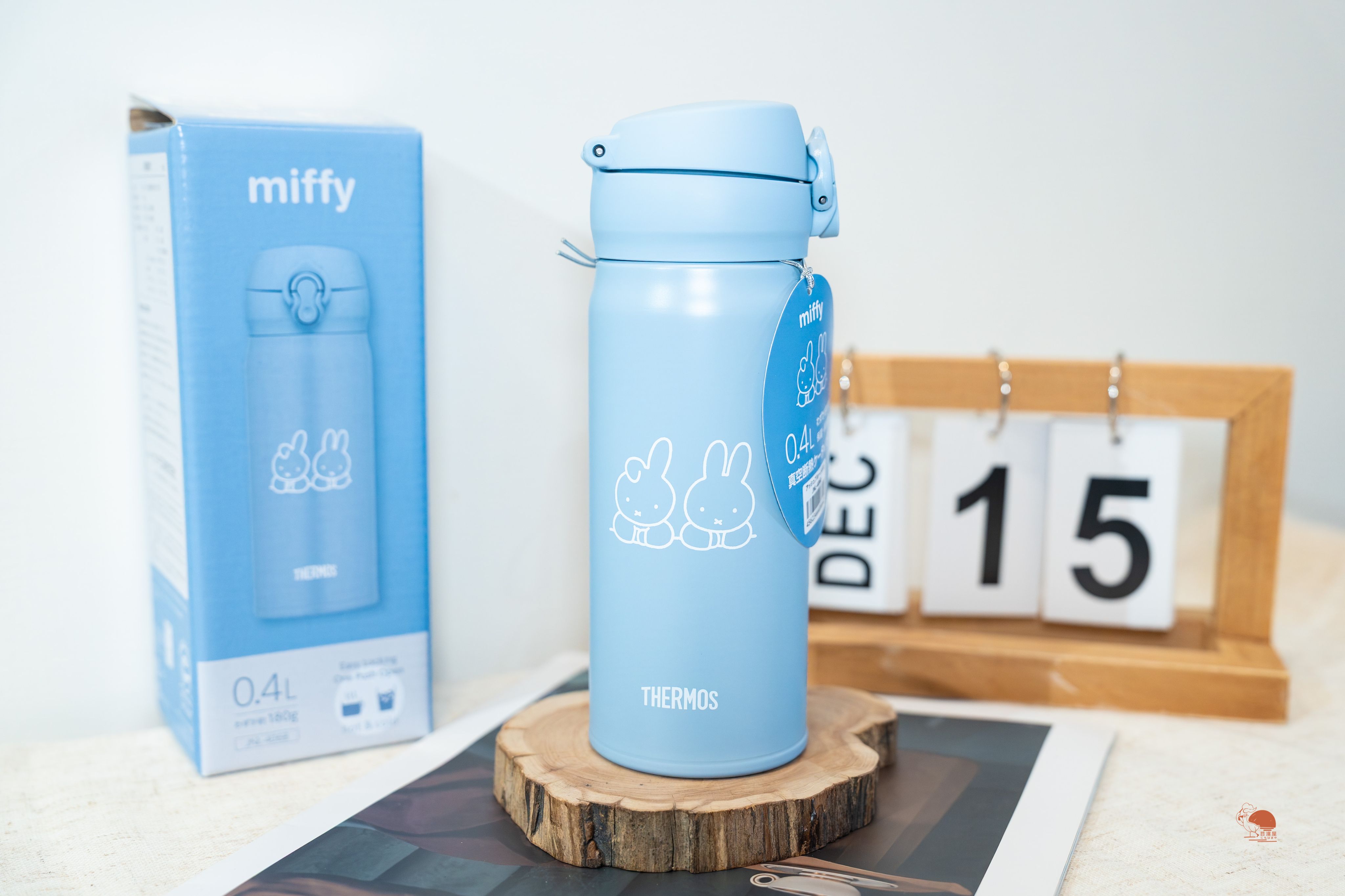 現貨 日本限定 膳魔師 THERMOS Miffy 米飛兔 保溫瓶 0.4L 彈蓋 不鏽鋼 保溫杯 水壺 隨身瓶