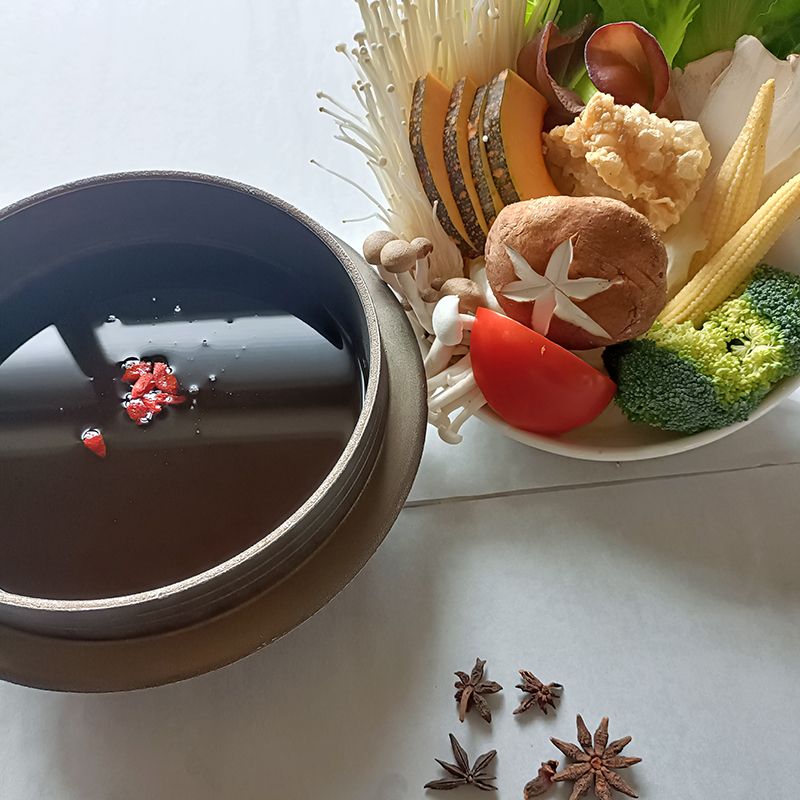 養身藥膳湯底（全素）【約2～3人份】