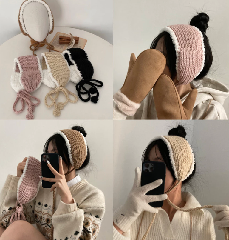 東大門連線 - 保暖雙面設計耳罩 4色