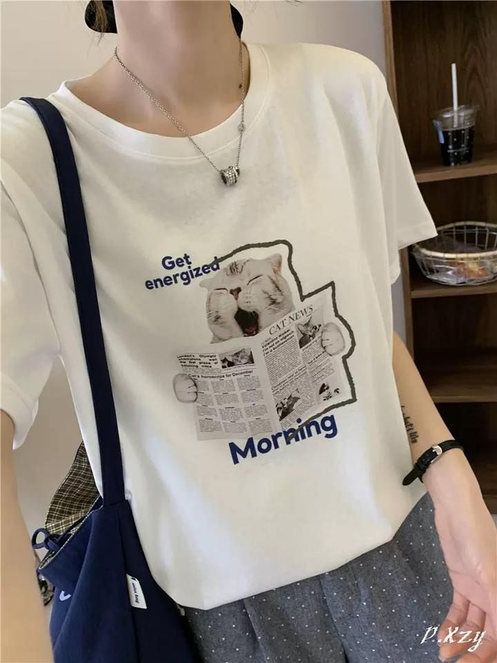 0503親子貓咪純棉T（小孩）