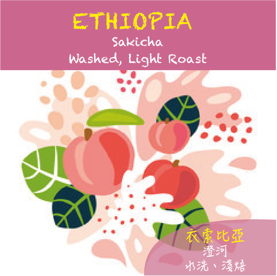ETHIOPIA Sakicha Washed 水洗｜淺焙