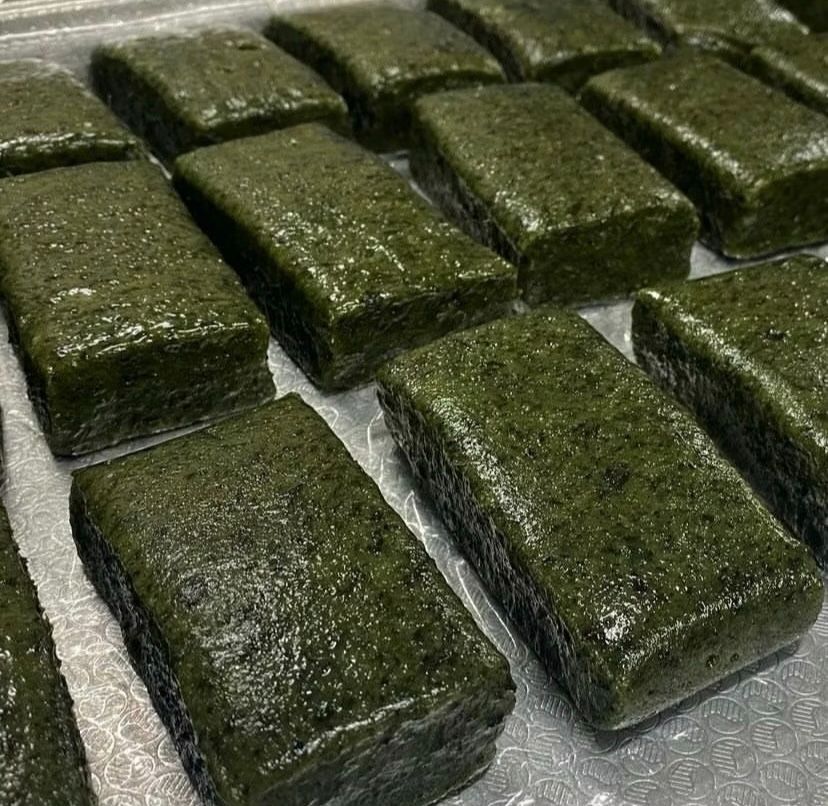 無糖艾草糯米糕 純糯米 黃豆朝鮮打糕 豆粉打糕 無糖艾草糕 艾粄 年糕 台中糕點名店 無糖 純素 糯米糕