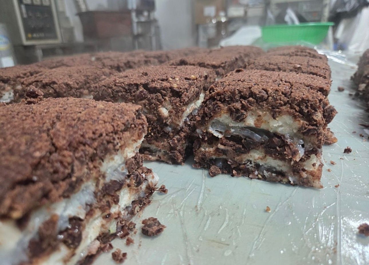 鹹食 韓國冬季必吃 紅豆蘿蔔切糕 傳統糕點 韓國米糕 傳統糕點 蘿蔔糕 素食