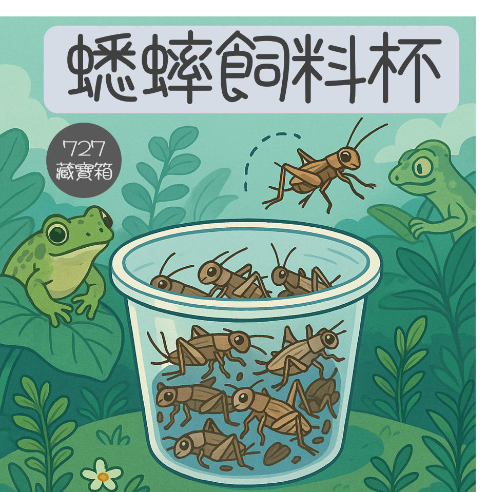 黑/白 蟋蟀飼料