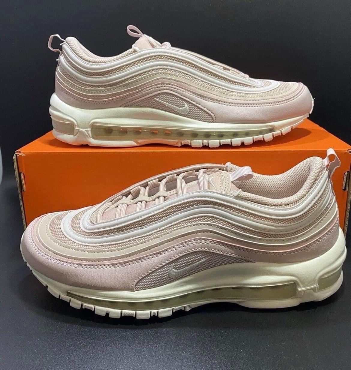 NIKE AIR MAX 97全氣墊 奶油底氣墊女鞋