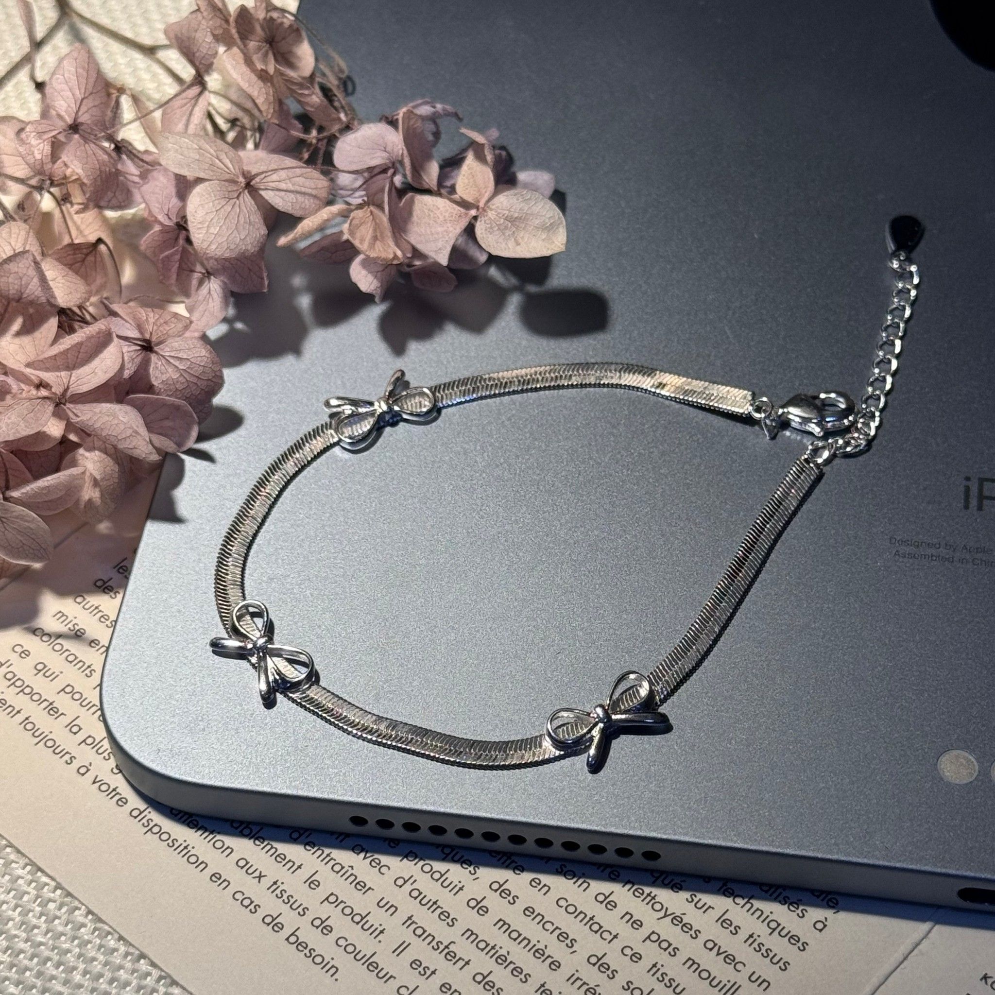 韓系超熱賣蝴蝶結手鍊【現貨】