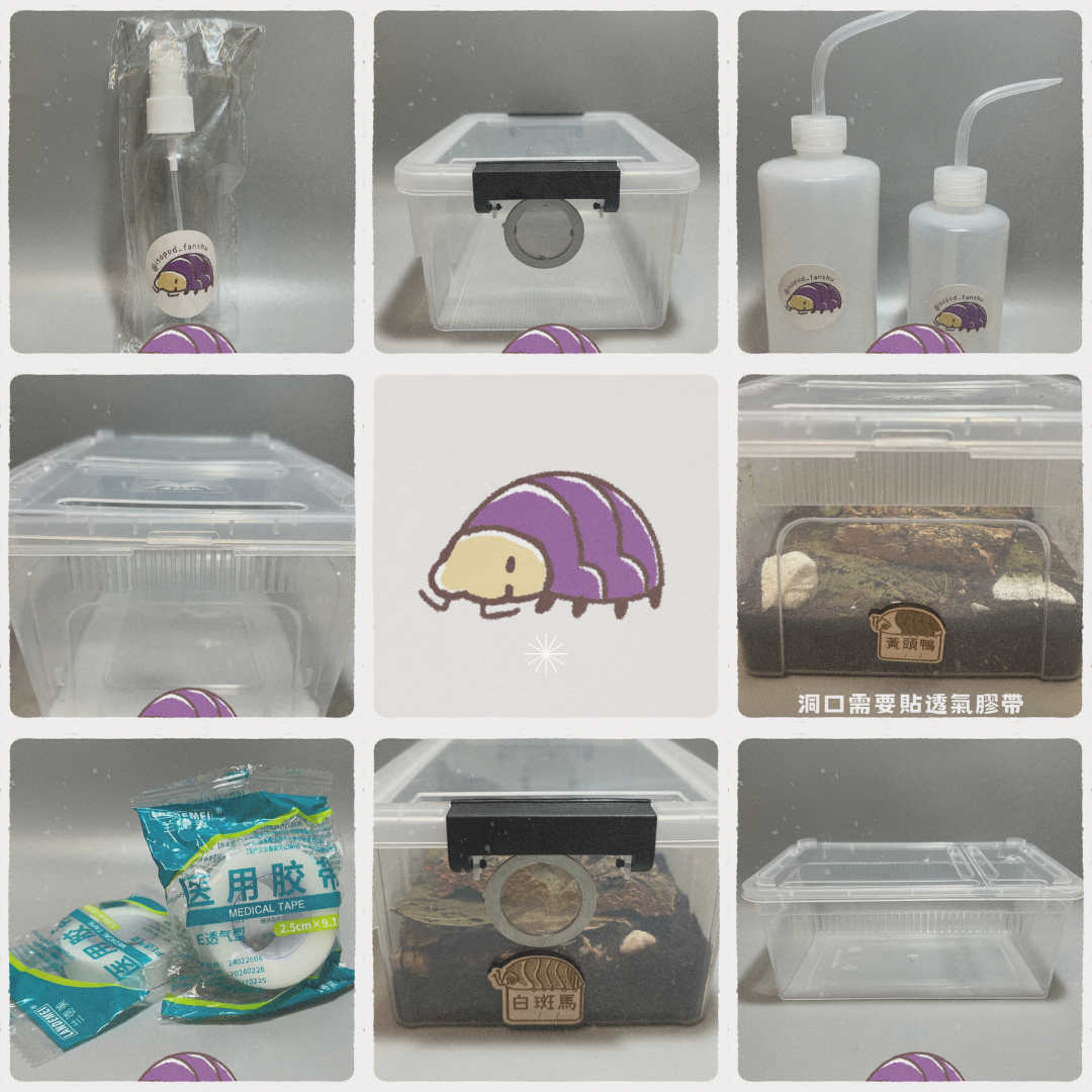 簡潔的飼養設備