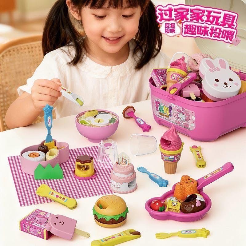 餵食玩具8件組送收納箱