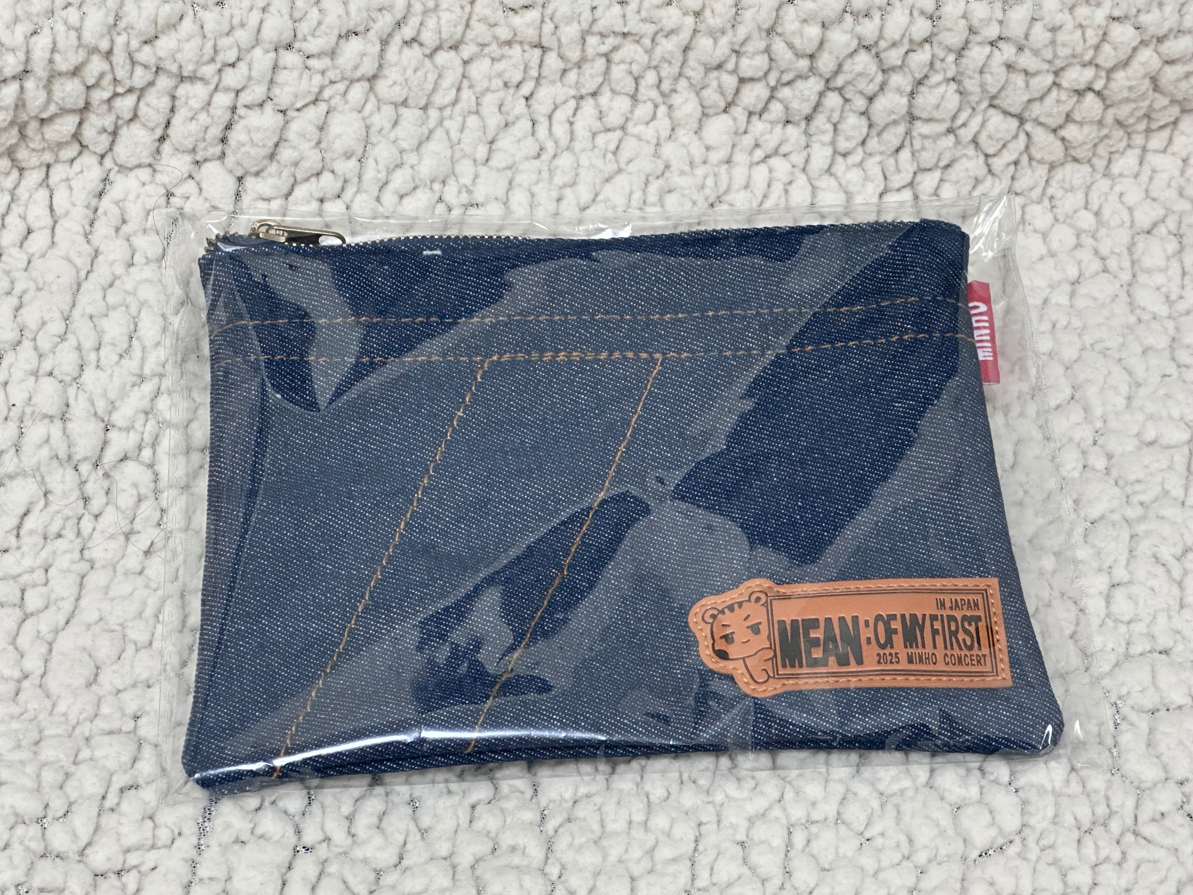 珉豪 日本場週邊 牛仔化妝包