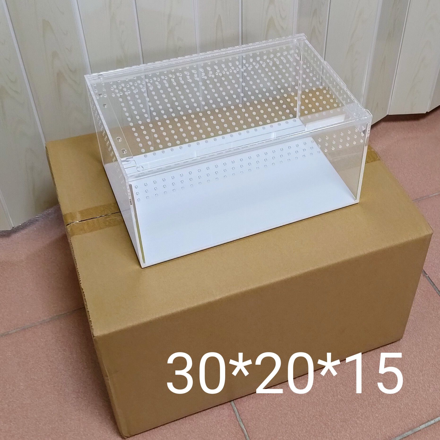 壓克力飼養箱 30*20*15cm