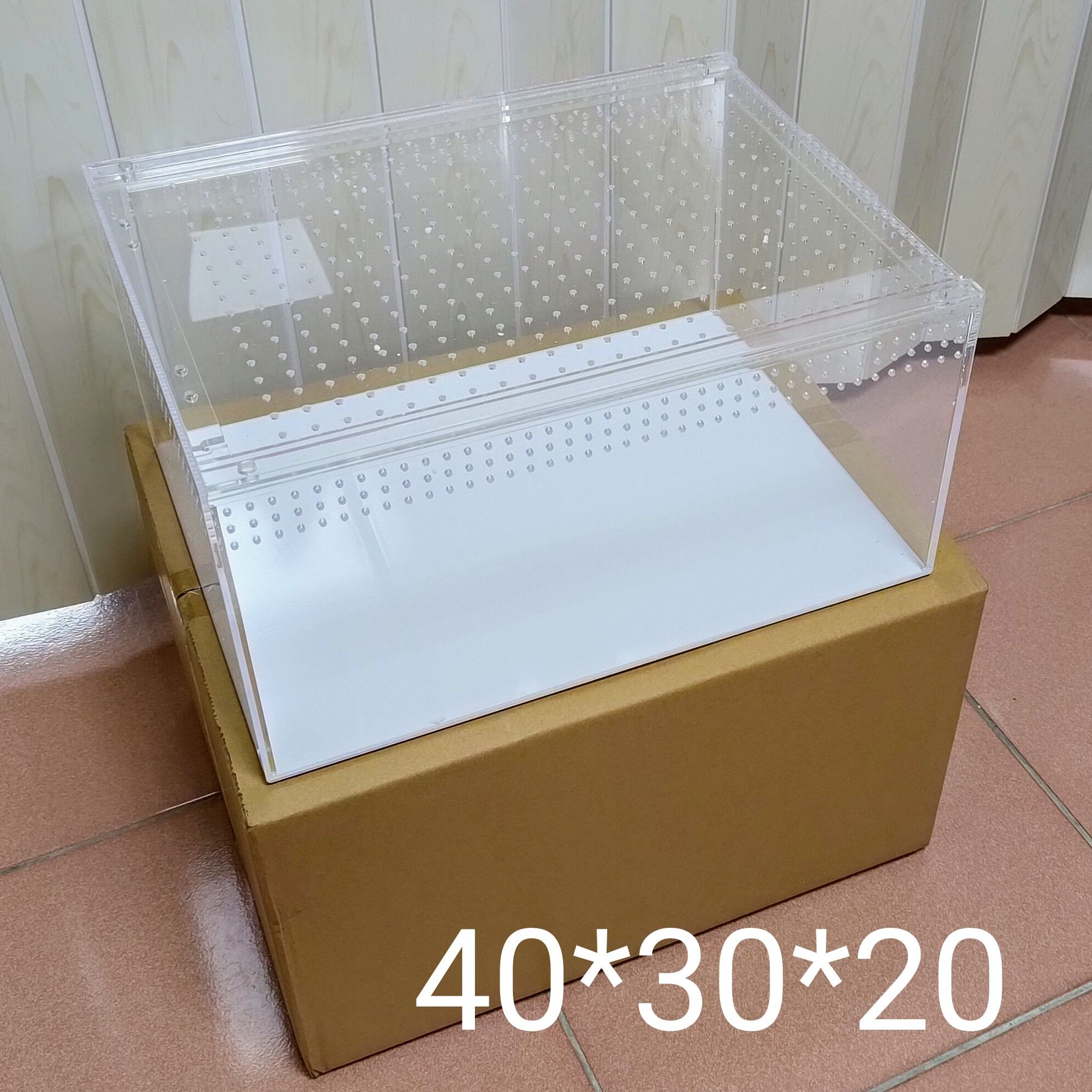 壓克力飼養箱 40*30*20cm