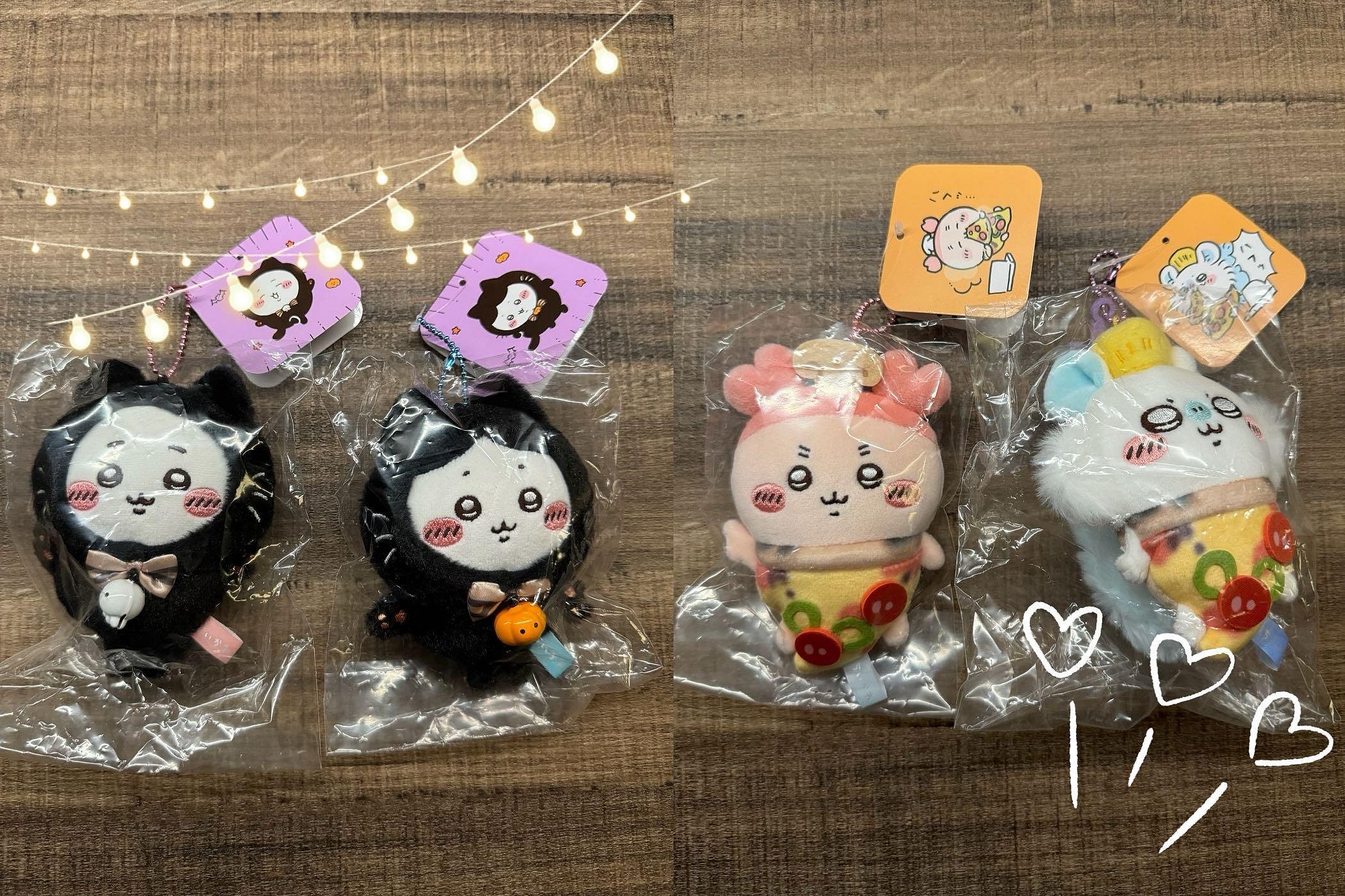 全新日本正版現貨❣️吉伊卡哇2024萬聖節限定黑貓 比薩 Halloween 吉伊 小八 小桃 谷本