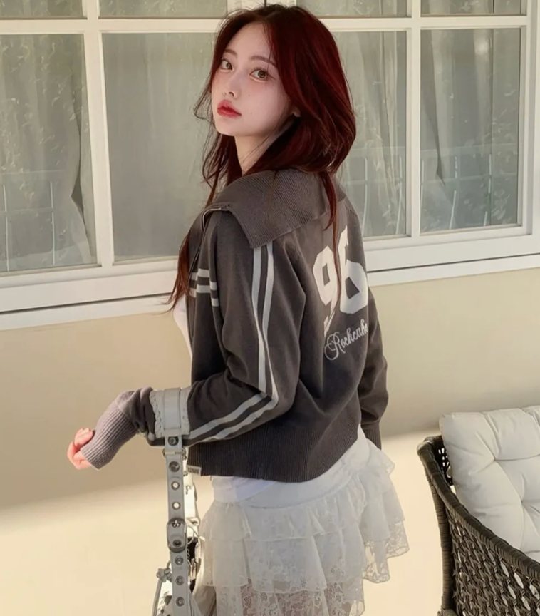 Rockcake Sports 96 Full Zip Cardigan