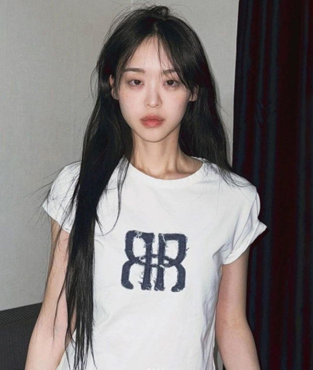 Rockcake Square Logo Denim Top