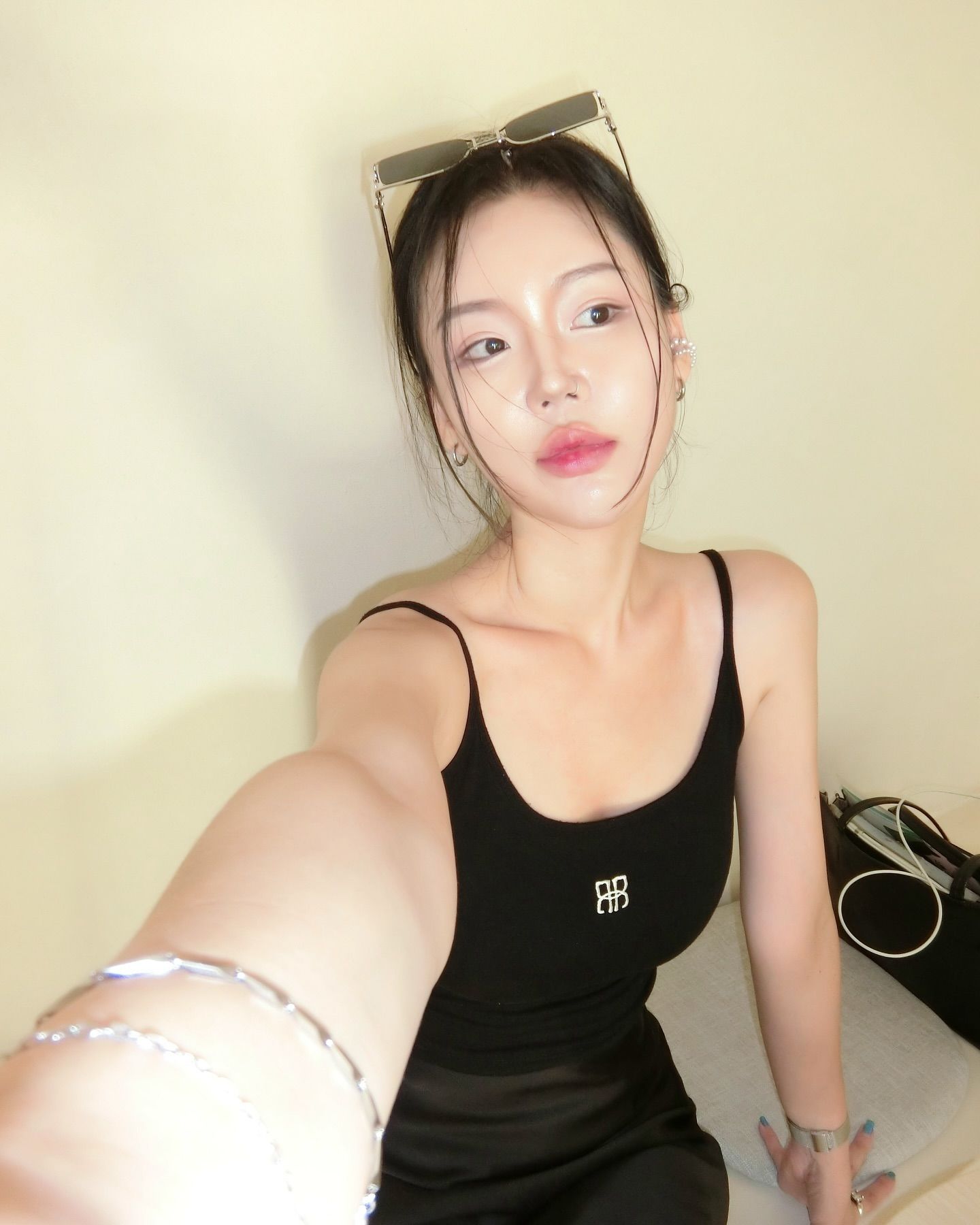 Rockcake Square Logo String Sleeveless