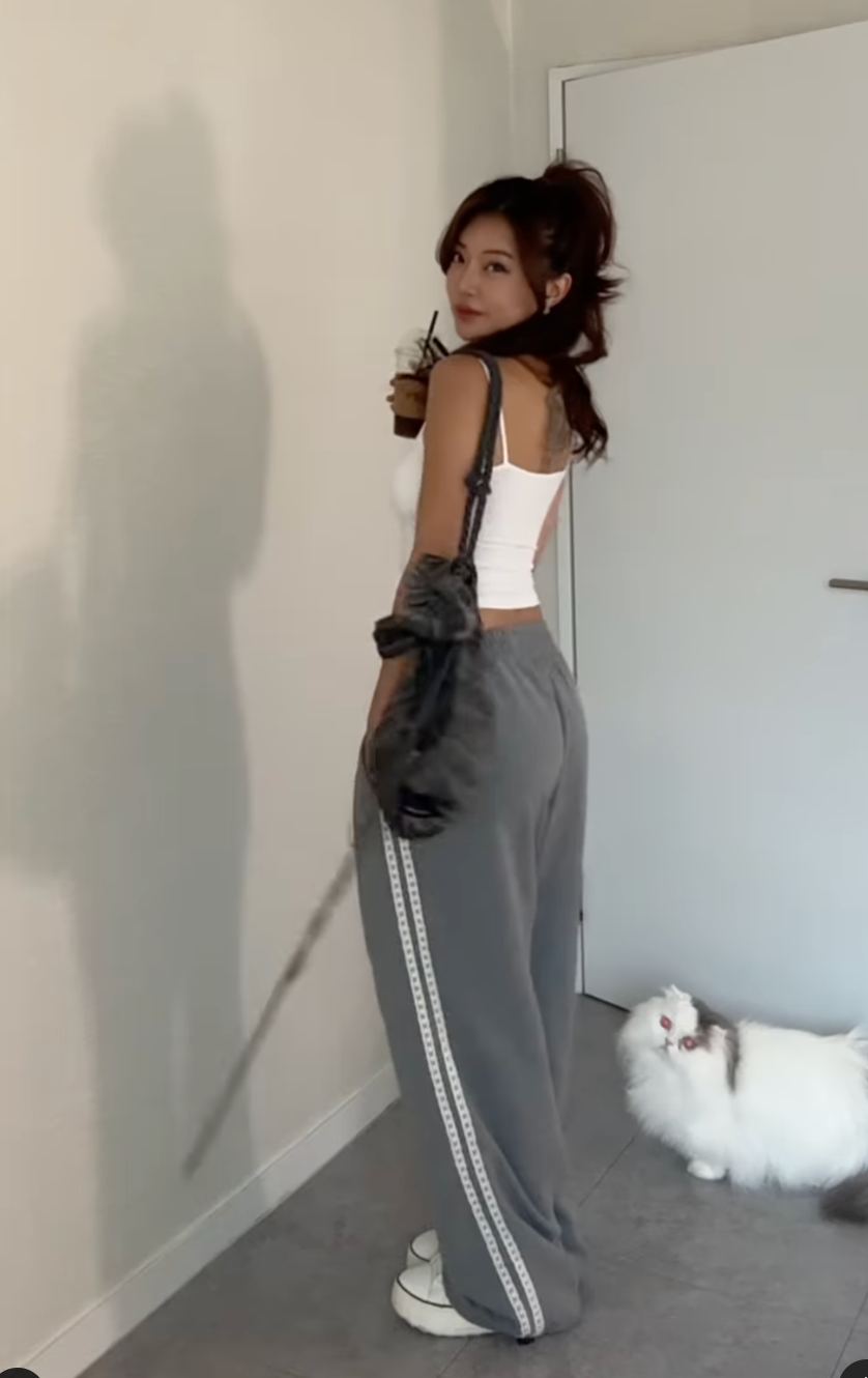 Rockcake Lace Line 2way Jogger