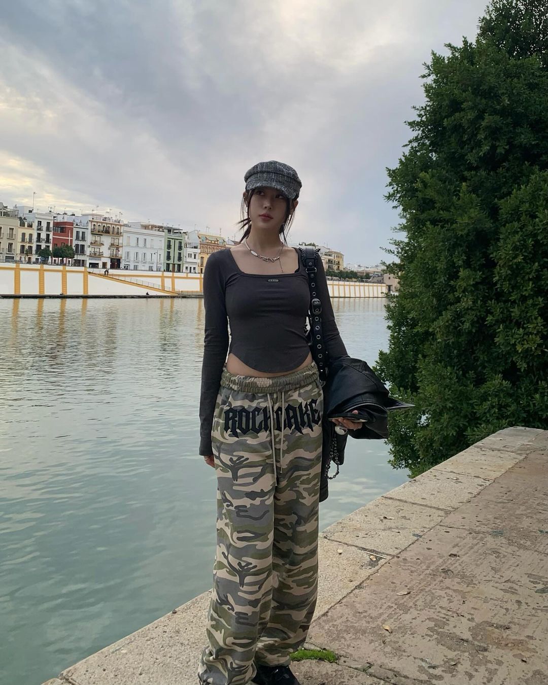 Rockcake Camo Metal Graphics Pants