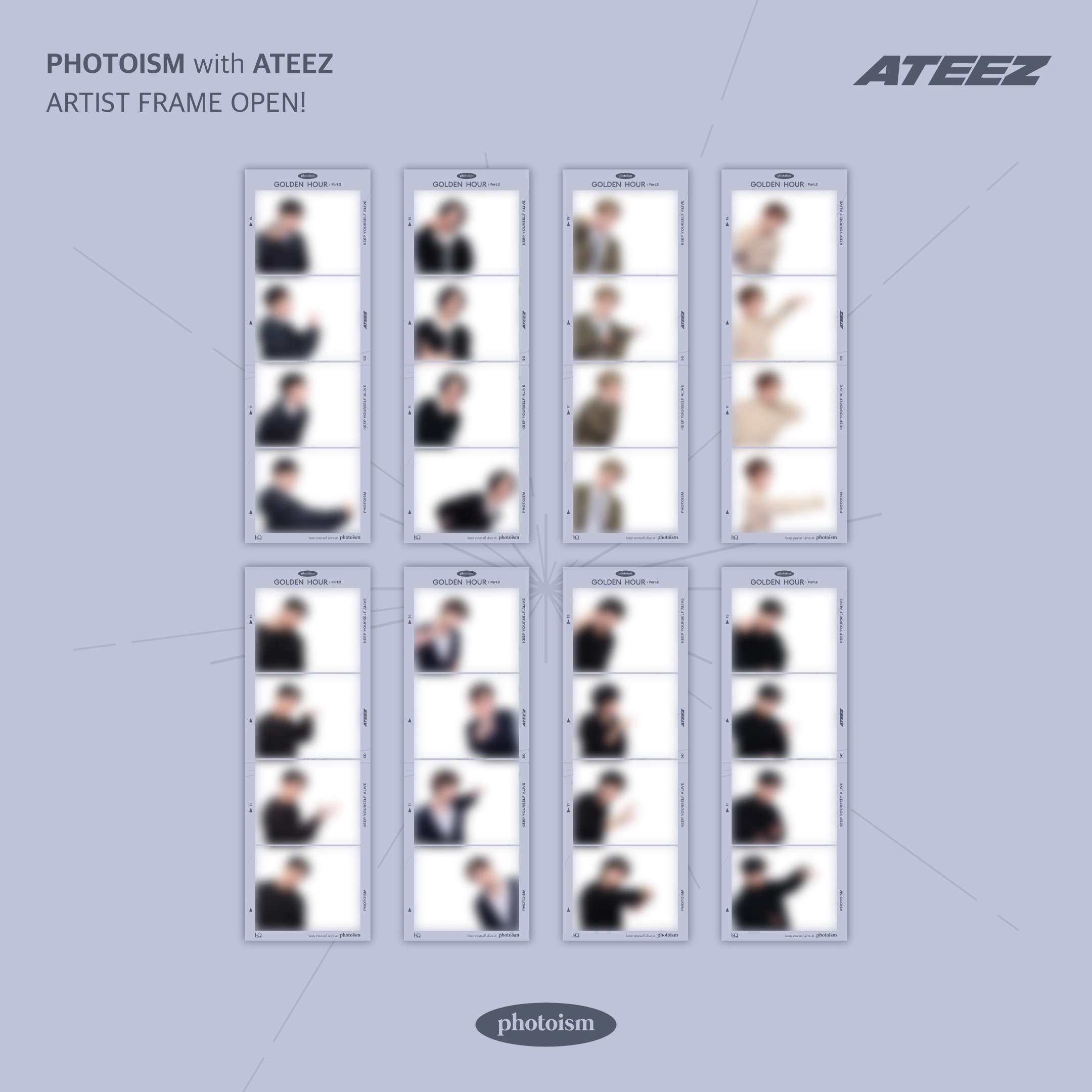 ATEEZ迷你11輯人生四格代拍🏴‍☠️