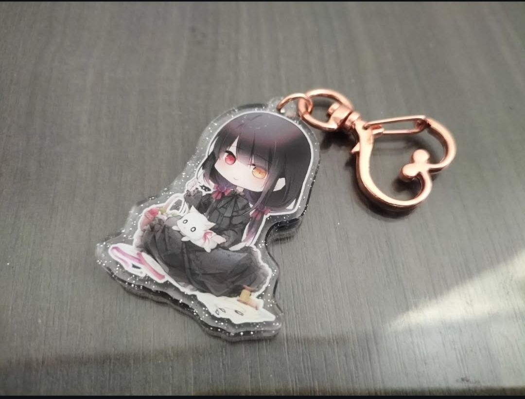 狂三亮晶晶吊飾 （同人）