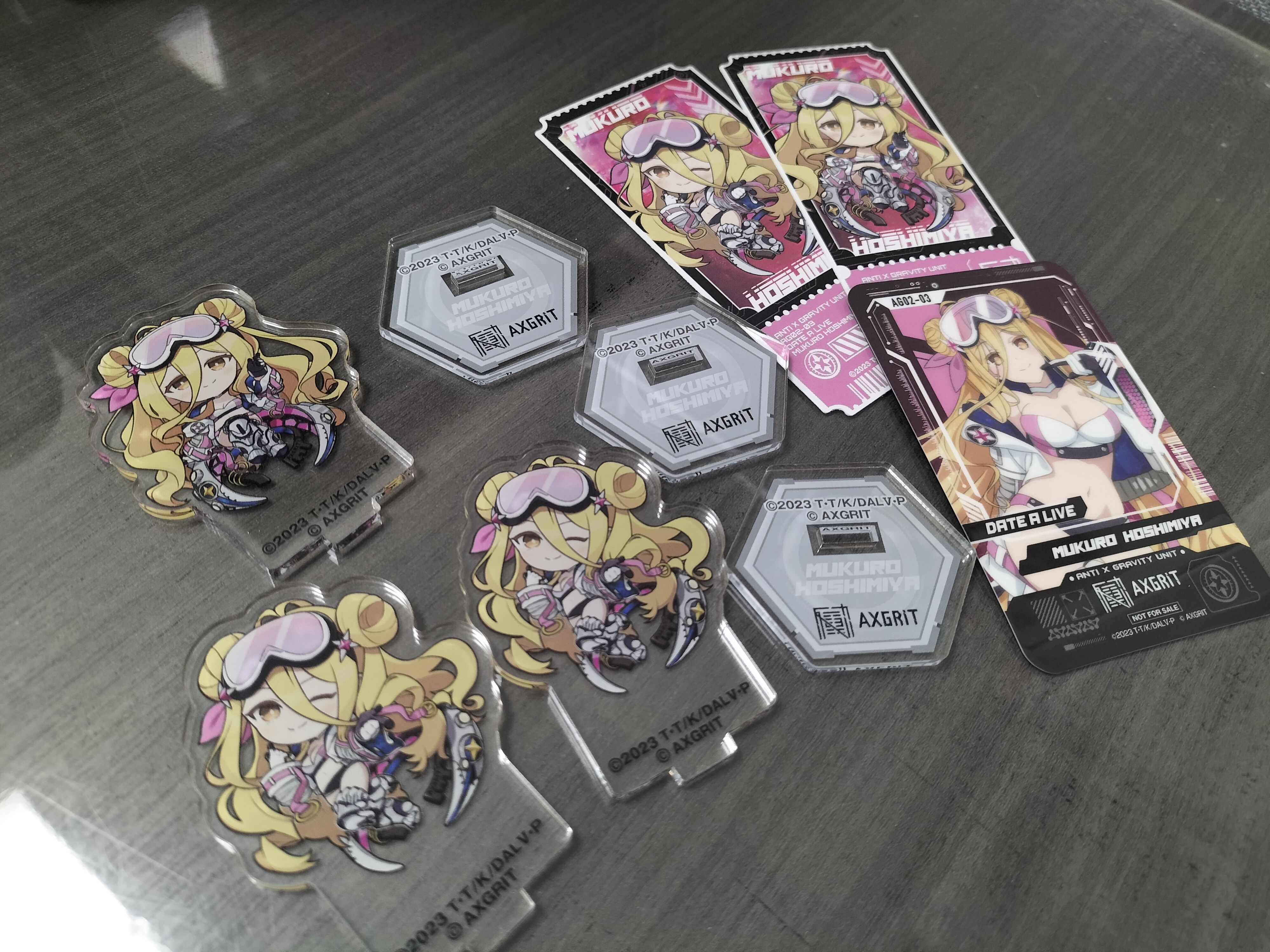 約會大作戰 Axgrit第二彈 in 澀谷 TSUTAYA 書店