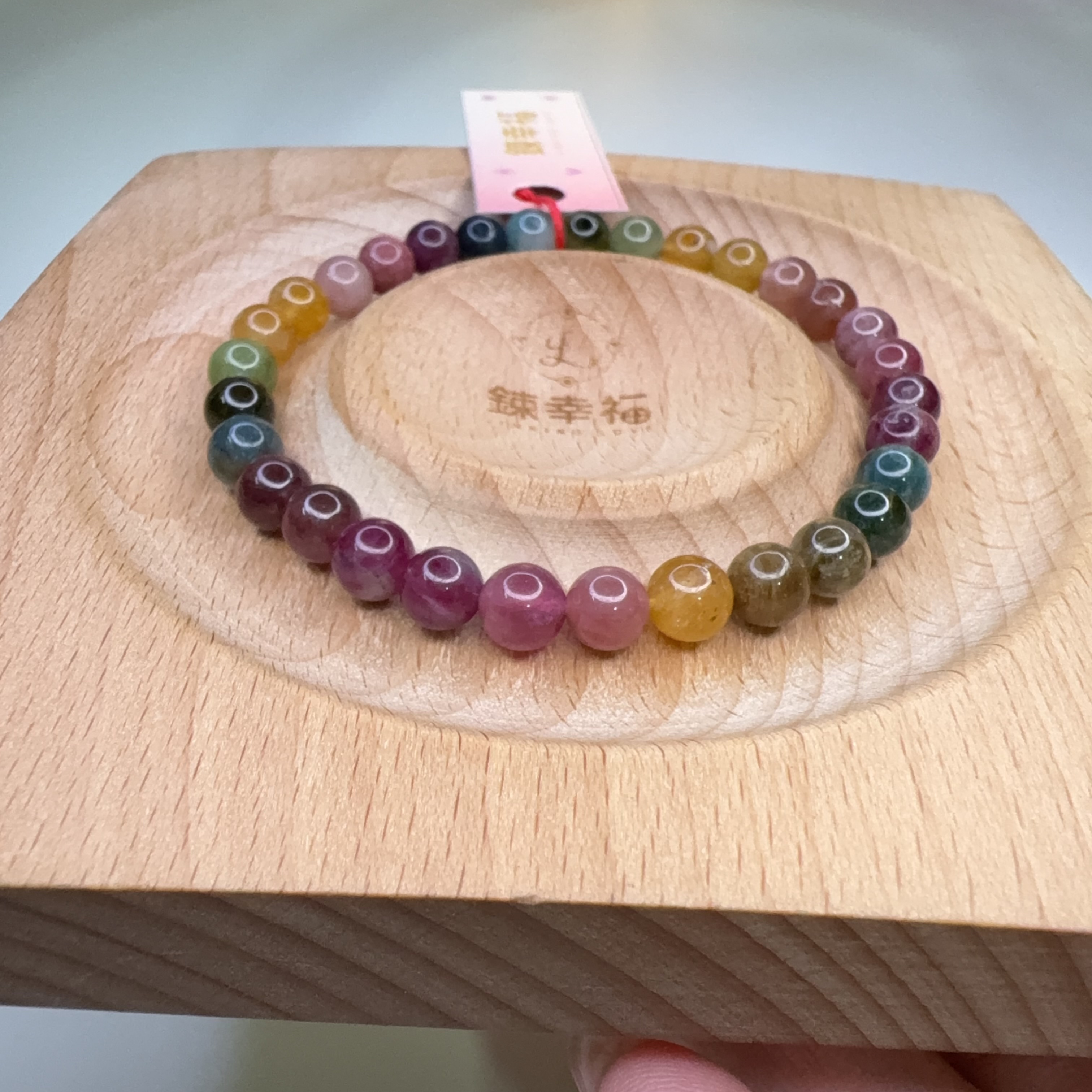 C-20-1  七彩心願x天然碧璽